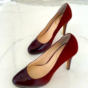 Burgundy heels